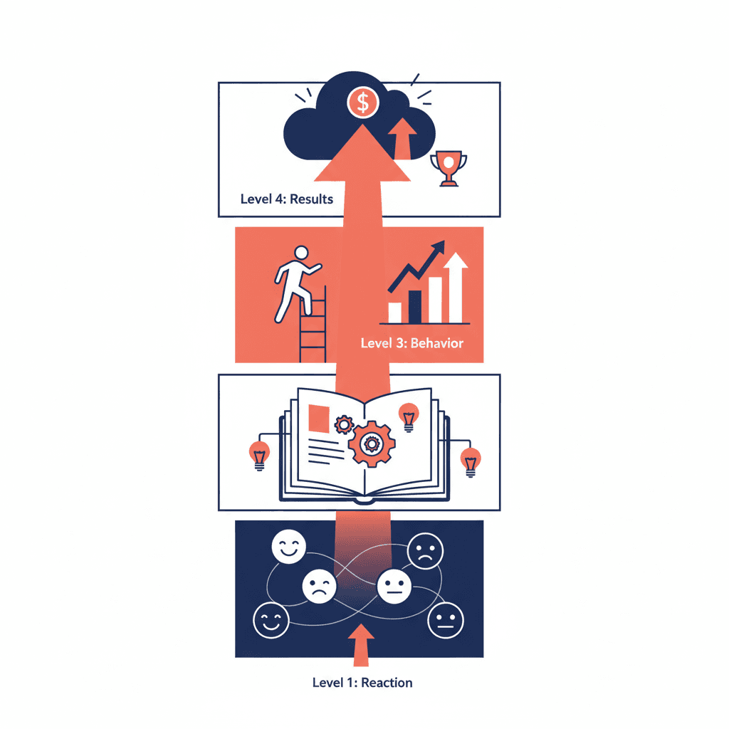Beyond Happy Faces: Using Kirkpatrick's Four Levels to Prove Your Training Really Works