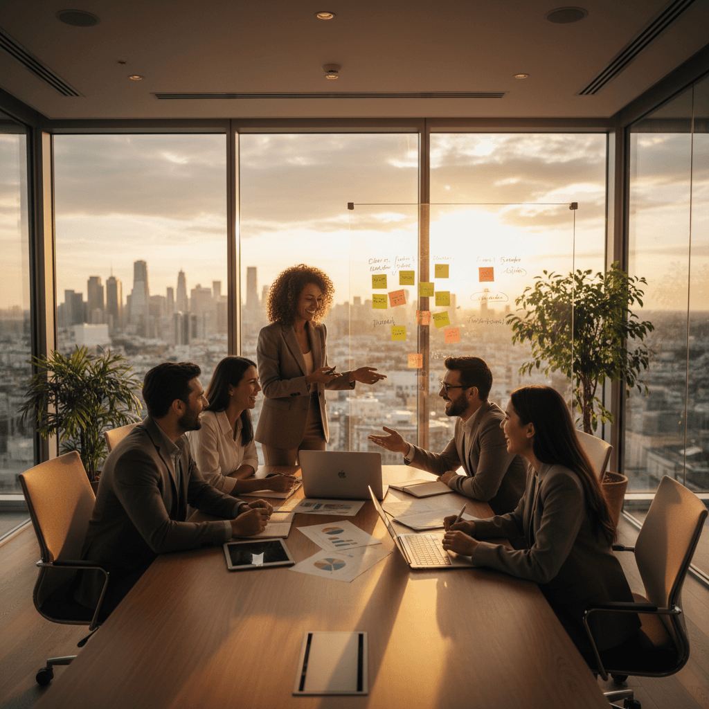 Organization connecting with a trainer